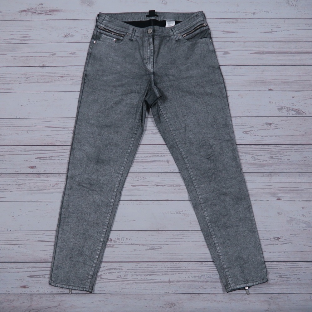 H&M- Metalic Pants